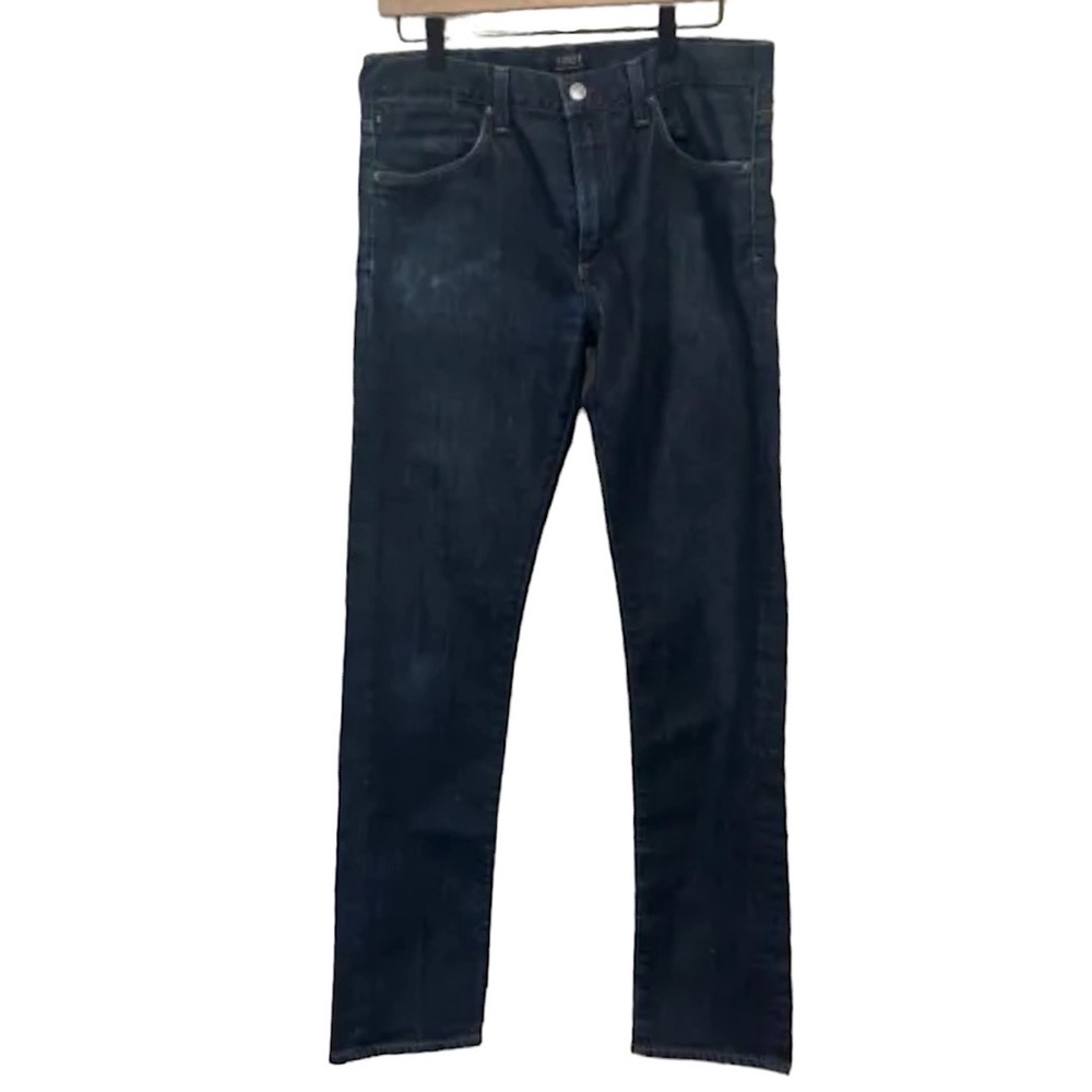 Agolde Men's Jeans Slim Fit in Blue Dark Wash Size 32 Stretch Denim